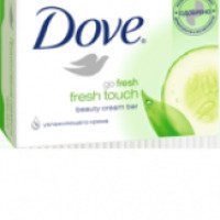 Крем-мыло Dove с ароматом огурца и зеленого чая