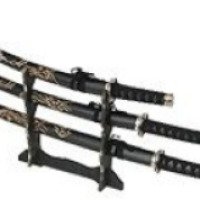Набор самурайских мечей на подставке Zebra Sun Ltd Samurai Sword