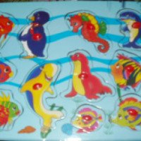 Рамка - вкладыш Joy Toy "Морские животные"