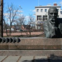 Памятник Ленину в Котке (Финляндия)