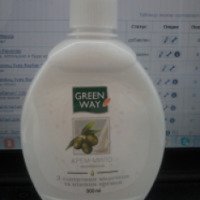 Жидкое крем-мыло Green Way