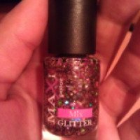 Лак для ногтей Maxi Color Glitter Mix
