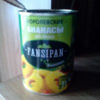 Королевские ананасы консервированные в сиропе кольца "Fansipan"