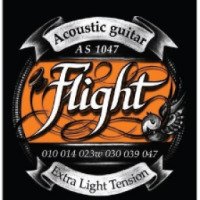 Струны для акустической гитары FLIGHT AS1047