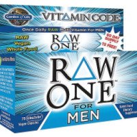 Витамины для мужчин Vitamin Code Garden of Life Raw One