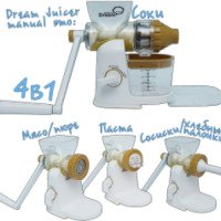 Ручная шнековая соковыжималка RawMID Dream Juicer 4 в 1