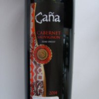 Вино полусладкое красное Bodegas y Vinedos De Aguirre S.A "Канья Каберне Совиньон"