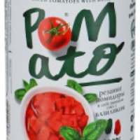 Резаные помидоры в собственном соку Pomato
