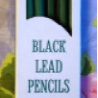 Чернографитные карандаши с ластиком Velvet