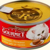 Консервы для взрослых котов Gourmet