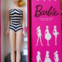 Коллекционная кукла Mattel Black & White Bathing Suit Barbie (2014)