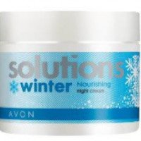 Питательный ночной крем Avon Solutions Winter Nourishing