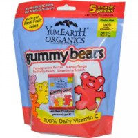 Органические мармеладные медведи Yummy Earth Organic Bears