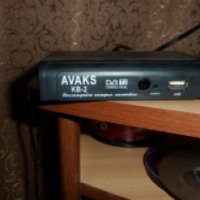 Цифровая приставка AVAKS KB-2 DVB-T2 terrestrial