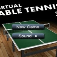 Virtual table tennis 3D - игра для Android