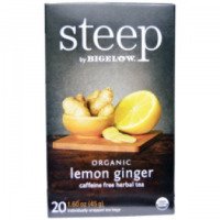 Натуральный травяной чай Steep by Bigelow "Лимон и имбирь"