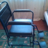 Кресло-коляска с санитарным оснащением Армед Н009В