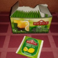 Зеленый чай Hyson лимон