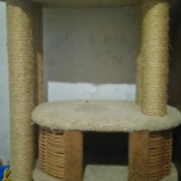 Игровой комплекс-домик для кота Пушок "Фидика"