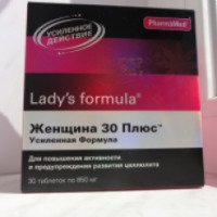 БАД PharmaMed Lady's formula "Женщина 30 Плюс"