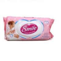 Детские влажные салфетки Smile с первых дней жизни