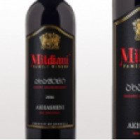 Вино красное полусладкое Mildiani "Ахашени"