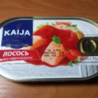 Лосось в томатном креме Kaija