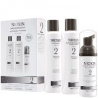 Система Nioxin №2 для ухода за натуральными истонченными и редеющими волосами
