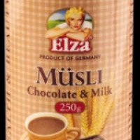 Растворимый напиток Elza "Musli Chocolate & Milk" - Злаки шоколад и молоко