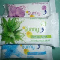 Влажные салфетки Sunny Natural series