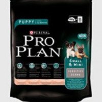 Корм для мелких собак с чувствительным пищеварением Pro Plan