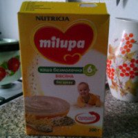 Детская безмолочная каша Nutricia Milupa Овсяная