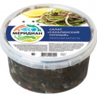 Салат из морской капусты Меридиан "Сахалинский сочный"