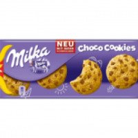 Печенье Milka "Choco cookies" с кусочками молочного шоколада