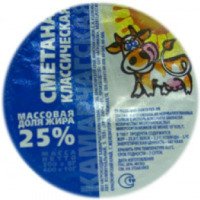 Сметана Агромилк "Камарчагская" 25%