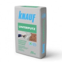 Цементная штукатурка Knauf UNTERPUTZ