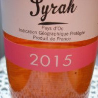 Вино Ribeaupierre Syrah Rose - Pays d'Oc 2015