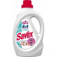 Жидкий стиральный порошок Savex для белого Автомат 2 в 1