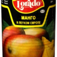 Консервированные манго в легком сиропе Lorado