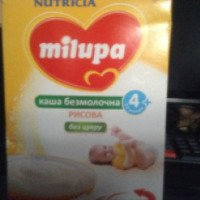 Детская безмолочная каша Milupa "Рисовая" без сахара