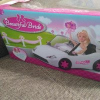 Автомобиль с куклой Beautiful bride