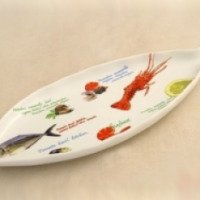Блюдо Rometti Porcellana "Рыба и морепродукты"