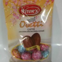 Шоколадные яйца Witor's "Maxi ovetti caramello"