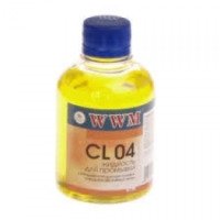 Жидкость для промывки картриджей и головок струйных принтеров WWM CL04