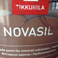 Фасадная краска Tikkupila Novasil