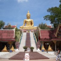 Храм Биг Будда Wat Phra Yai (Таиланд, о. Самуи)