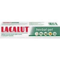 Зубной гель Lacalut "Целебные травы"