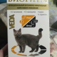 Функциональный витаминно-минеральный корм нового поколения Веда "Биоритм" для кошек