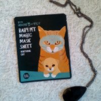 Тканевая маска для лица Holika Holika Baby Pet Magic Mask Sheet Cat