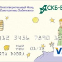 Дебетовая карта СКБ-банк "Карта добра"